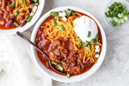 bowl of chili