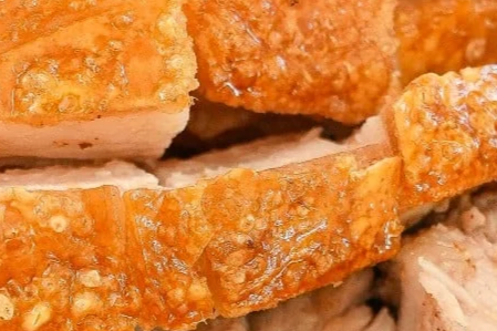 crispy pork belly skin
